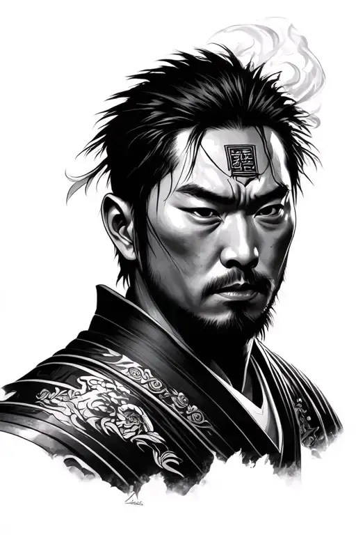 Hajime Saito From Samurai X Smooking