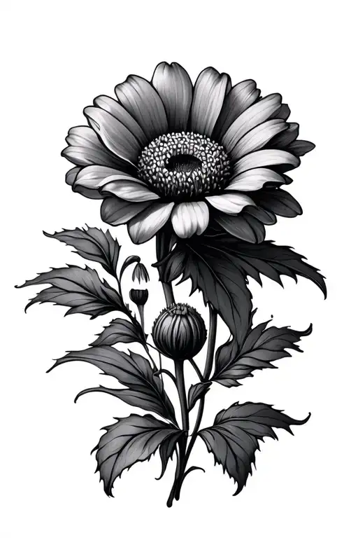 Birth Month Flower Blooming