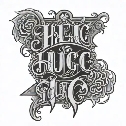 Hjc Lettering