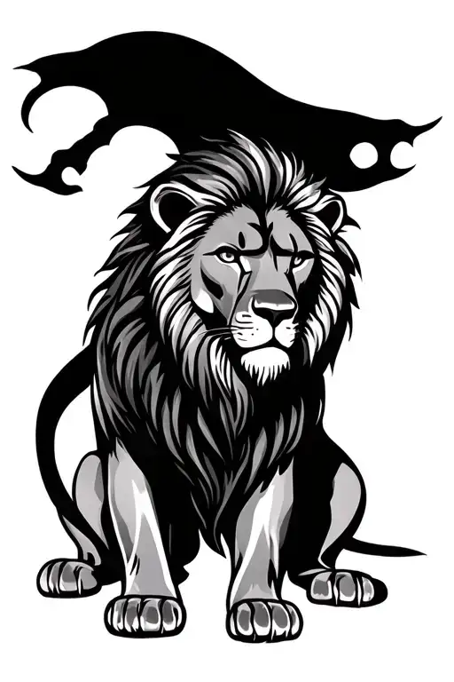 Lion Black American Culture