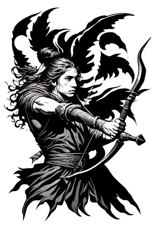 Sagittarius Archer Shooting