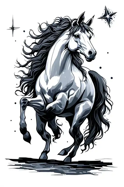 Sagittarius Centaur Shooting Star Leading