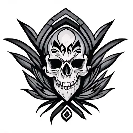 Mens Scottish Black And Grey Tribal Sleeve