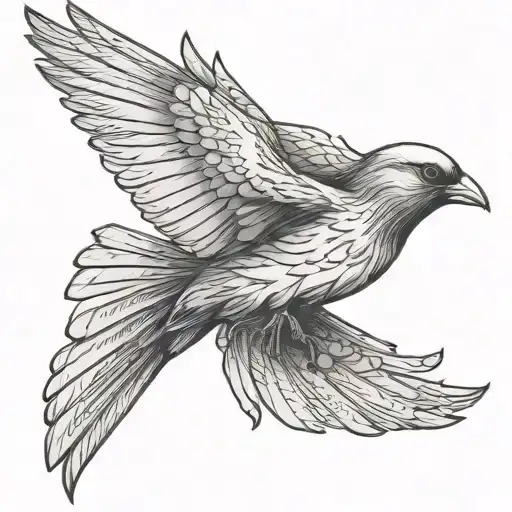 Bird Flying