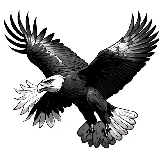 Eagle Flying