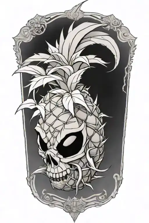 Evil Pineapple Spiderweb