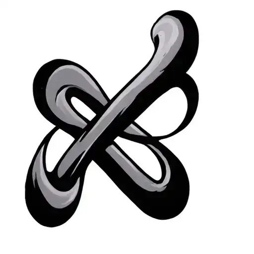 Infinity Symbol Intertwined