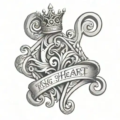 King Of My Heart Initial A