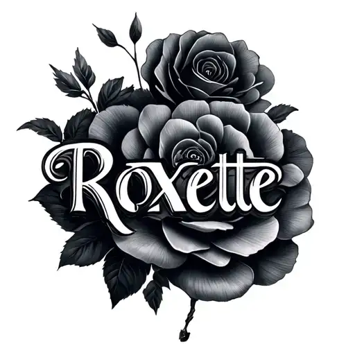 Script Font The Letters Roxette