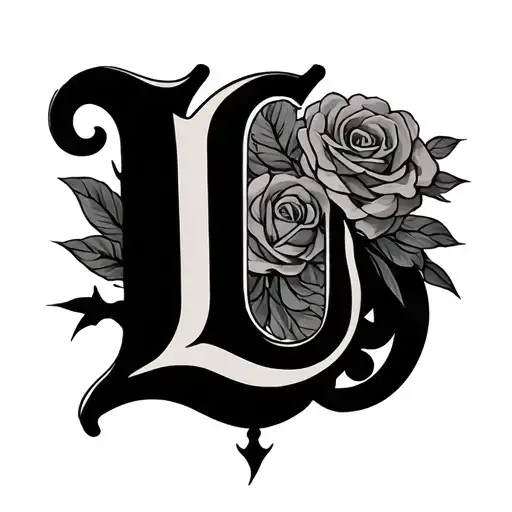 Combine L And U Together As A Symbol Incorporated