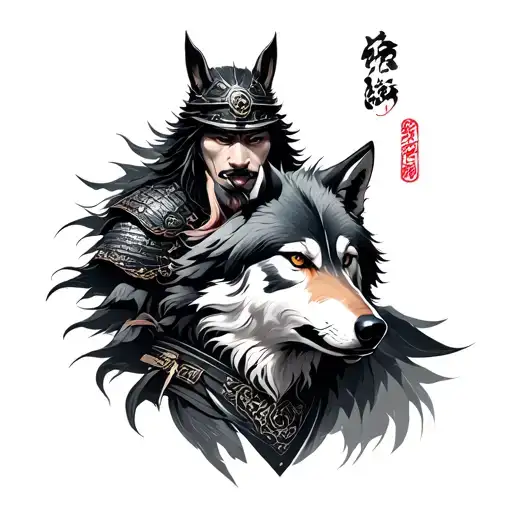 Samurai And Wolf