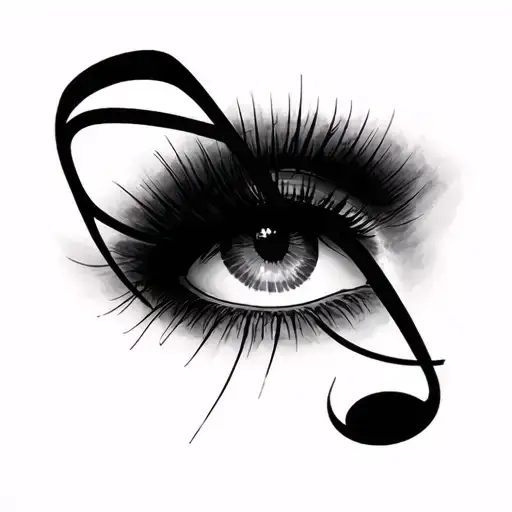 Music Notes Diva Makeup