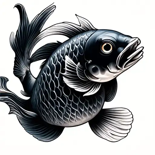 Koi Fish With Lenses