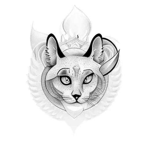 A Symbolic Tattoo Representing The Love For Your Family And Adelina In A Black-grey Style