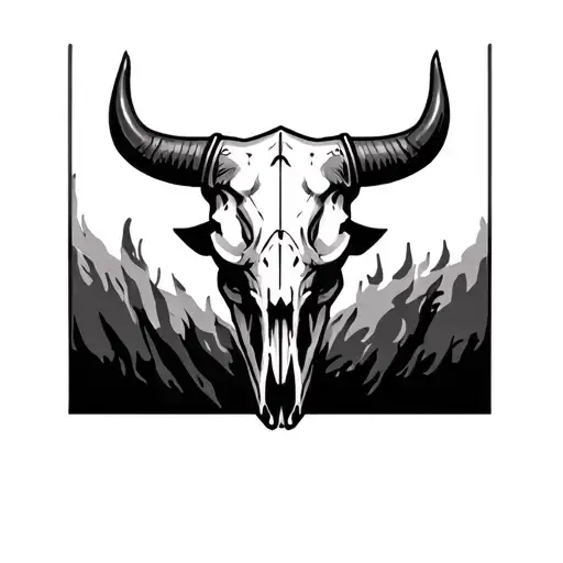 Bull Skull Viking