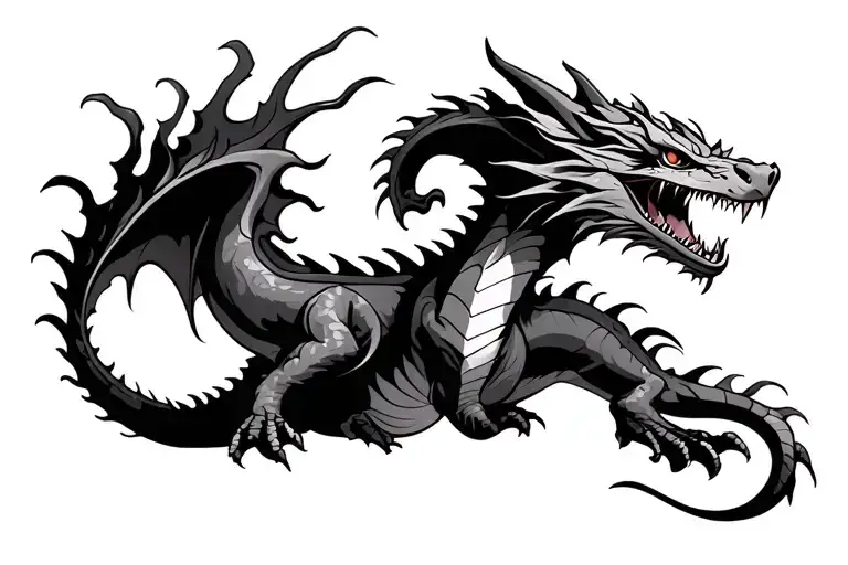 Dragon Fire Breathing Dragon