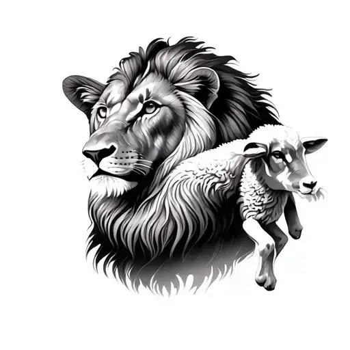 Lion And Lamb