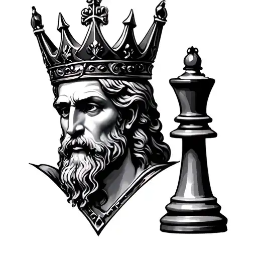 King Chess Piece