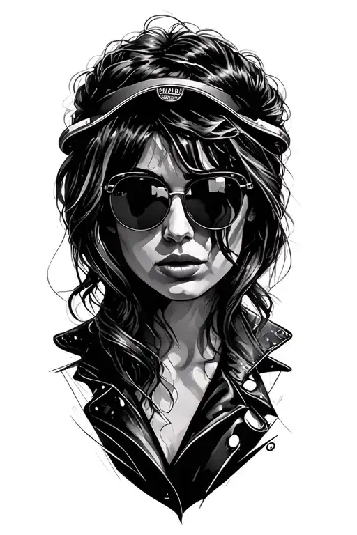 Woman In Aviators London Rainy