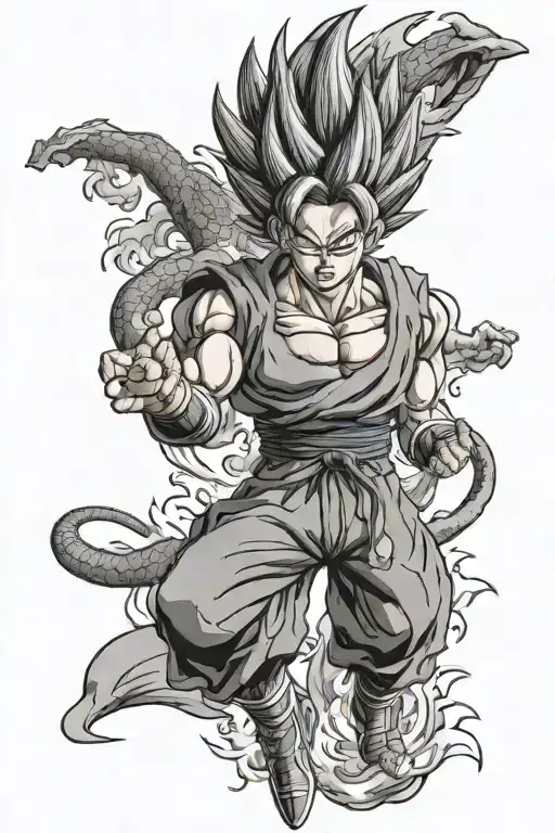 Dragon Ball Z Full Body Charging