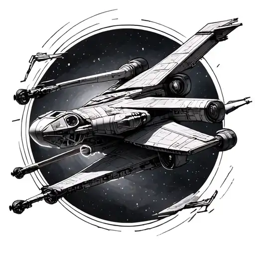 Star Wars X Wing Wide Open