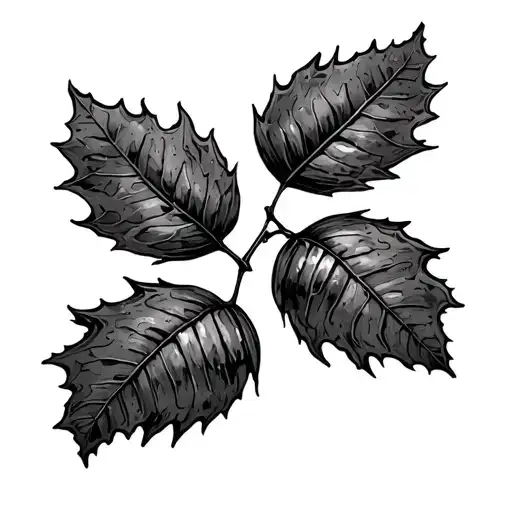 Acorn Oak Leaf