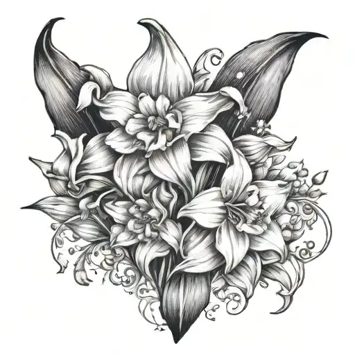 Daffodil And Lily Of Valley Names Mayla And Leyla