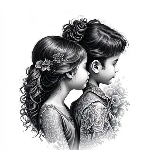 Son And Daughter L R