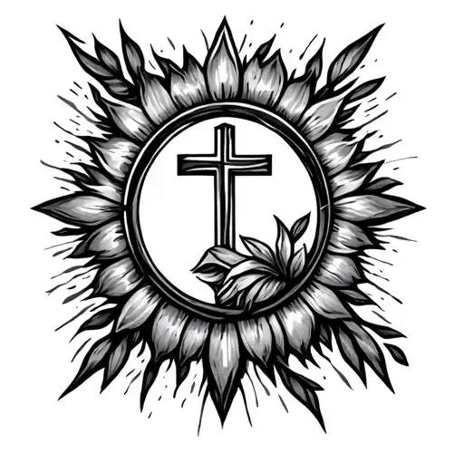 Small Christian Tattoo Design