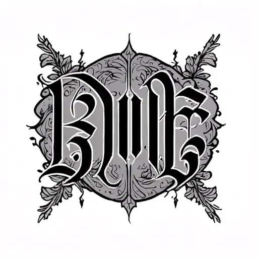 Two Word Ambigram Generator