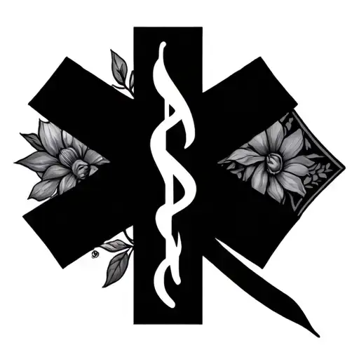 Ems Star Of Life Floral