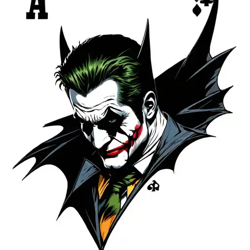 Bataman Y Joker Card