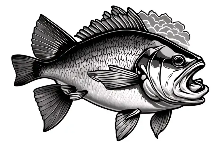 Bass Fishing Memorial