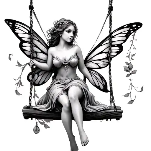 Fairy On A Swing