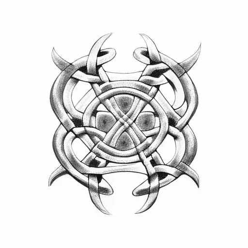 Celtic Knot Endurance And Strength