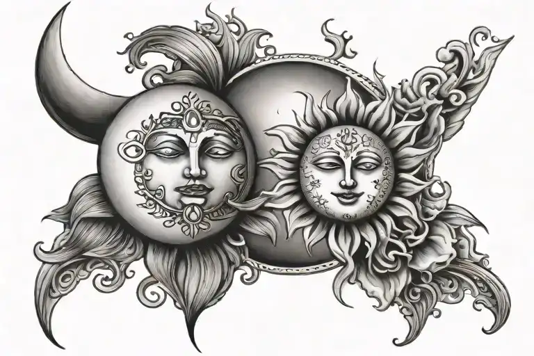 Moon And Sun Love