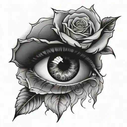 Eye And Rose