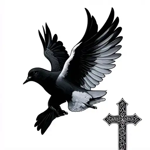 Cross And Dove