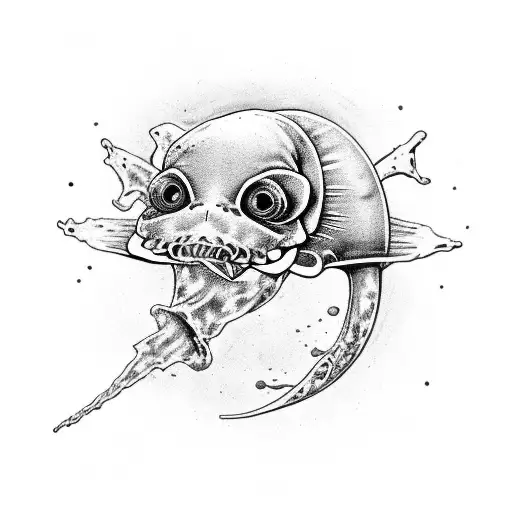 Axolotl Skull