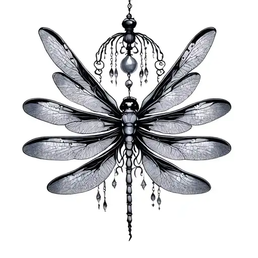 Dragonfly Chandelier Spiritual
