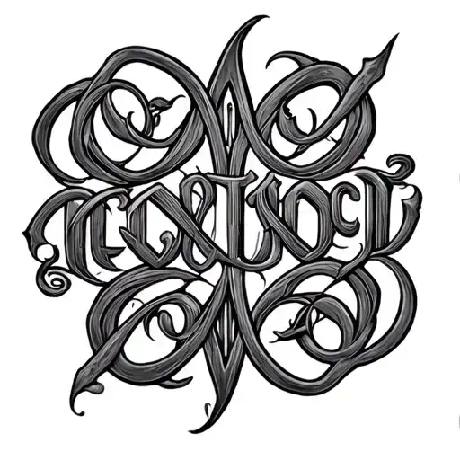 Two Word Ambigram Generator
