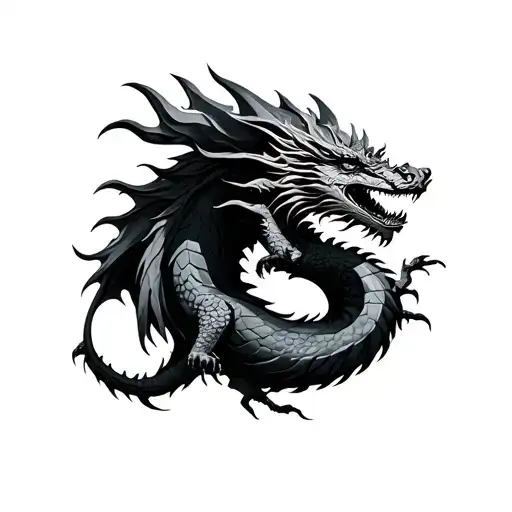 World Tree Dragon Wrapped