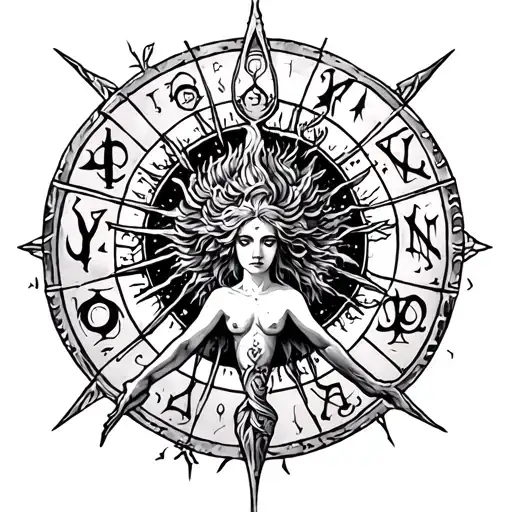 Zodiac Sign Picses Sagitarius Aquarius Astrology Sign Entangled