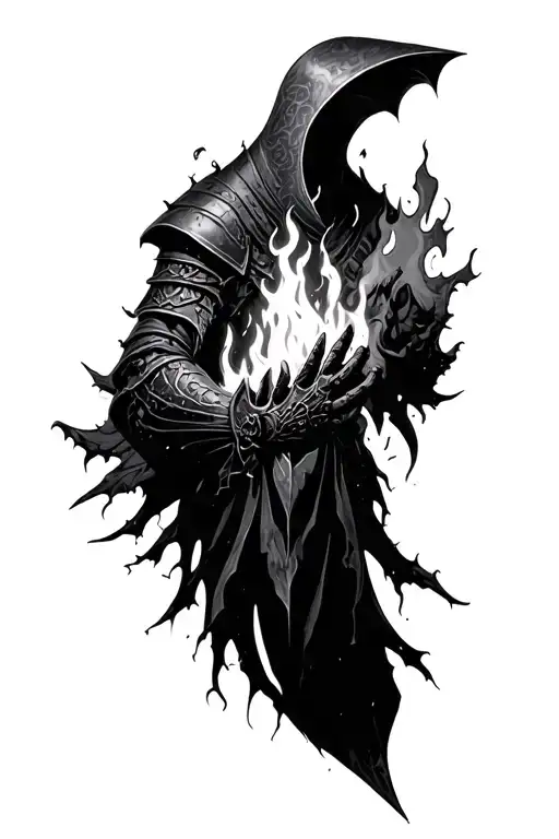 Dark Souls Bonfire Nietschze Love Fati