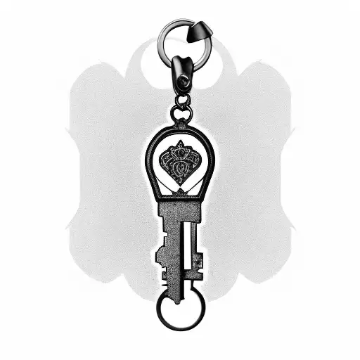 Key Ring With 3 Keys