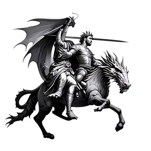 Saint George Slaying The Dragon