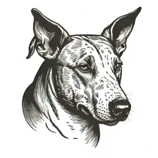 Bull Terrier Face