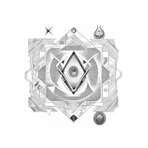 An Aesthetic Photograph Of A Virgo Constellation With Egyptian Hieroglyphs