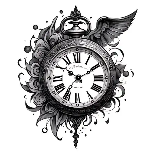 Ave And Pocket Clock