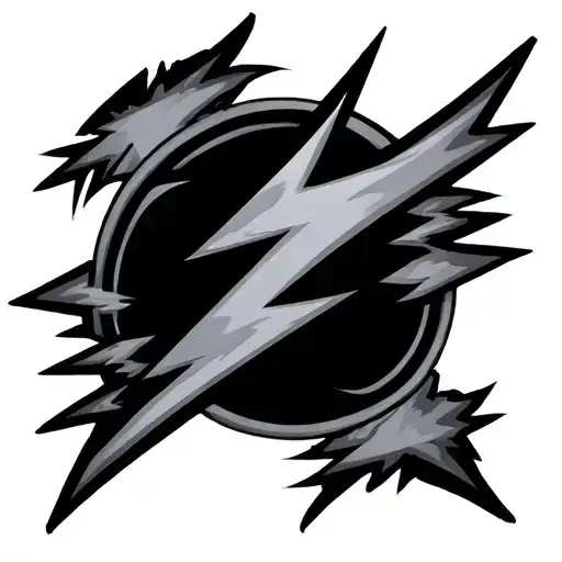 Thunder Symbol Like Flash Design